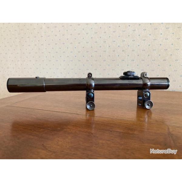 Lunette  Waffen Frankonia Wurzburg SORNET  2,5 x 18 avec montage DISKOP d�rivable pour rail de 11 mm