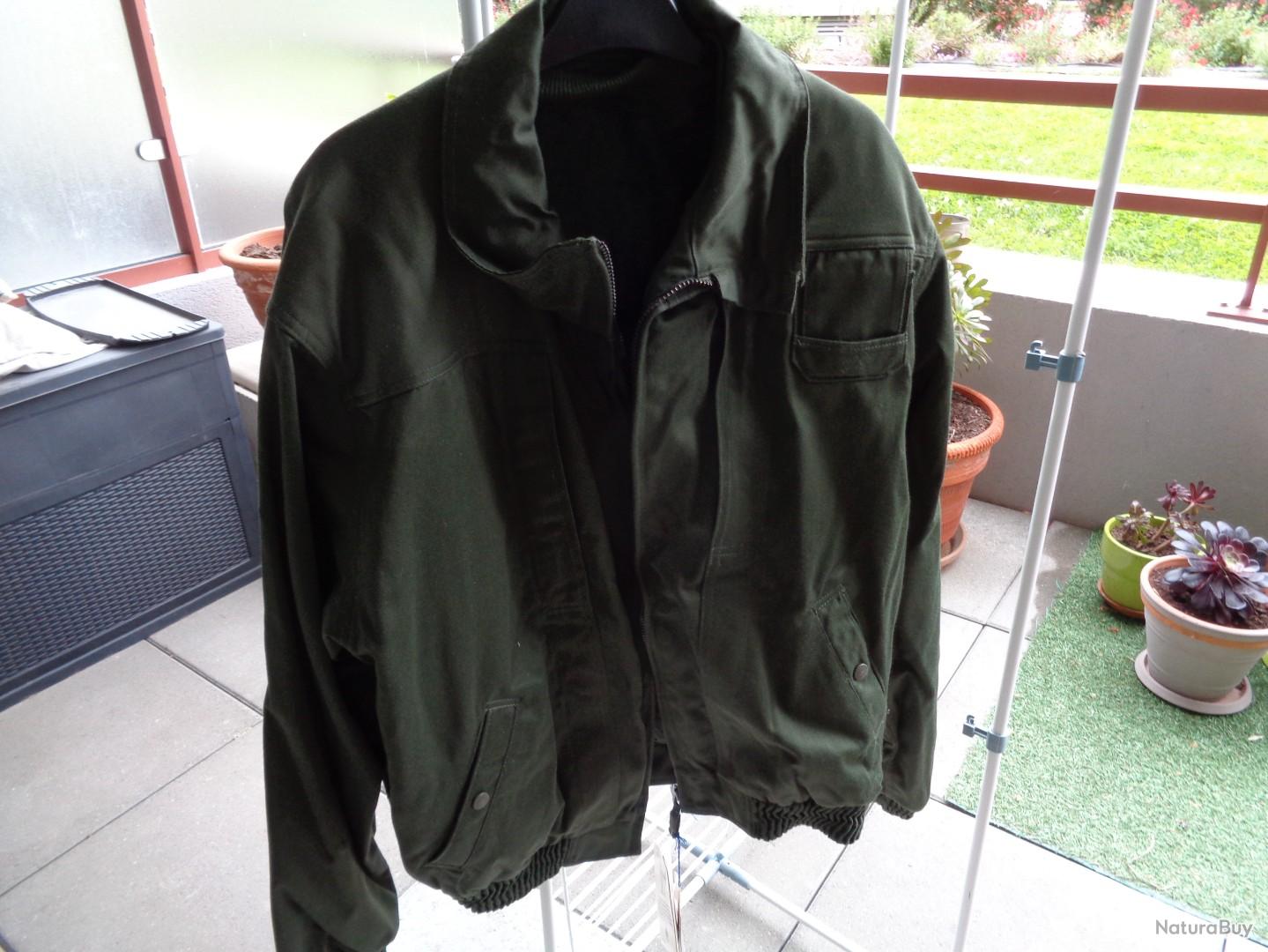 Veste de vol coupe-vent homme armée militaire pilote N2B hiver chaud