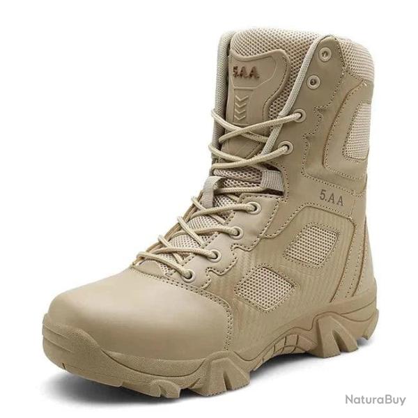 Bottes combat TerraStrike 068 MIXIDELAI Beige