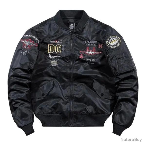 Veste am�ricaine pilote arm�e de l air AirTact HELIX Noir