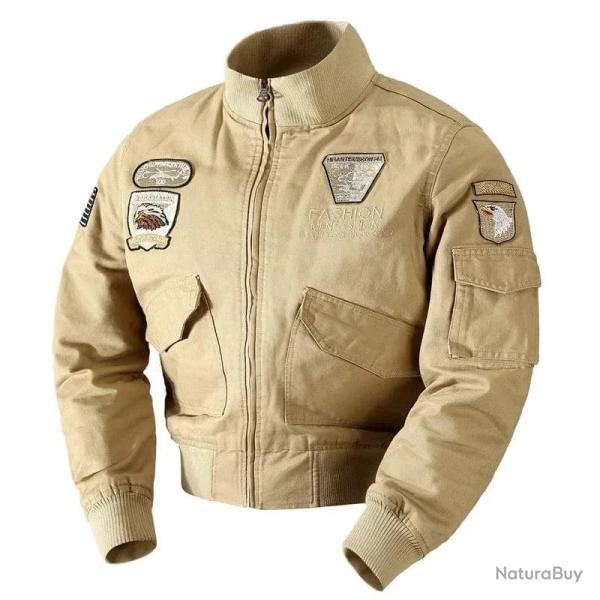 Veste arm�e de l'air Falcon Strike M92 - Kaki / 3XL (81-87kg)