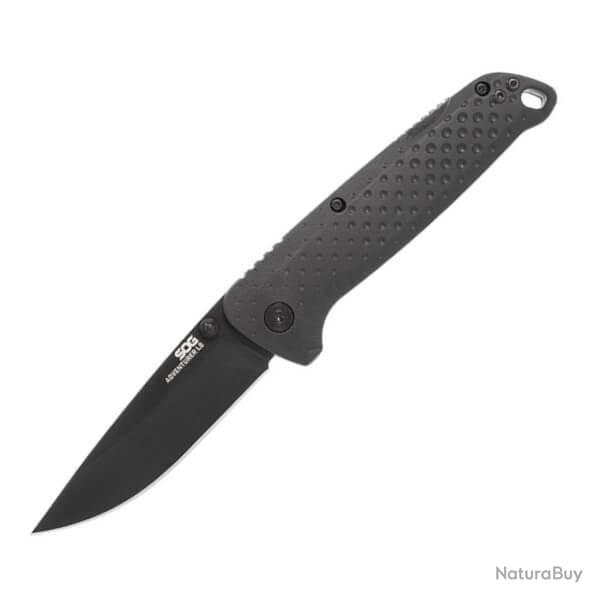 SGADVBK Couteau pliant SOG Adventurer LB noir