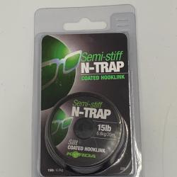 Semi-stiff n-trap coated hooklink Korda