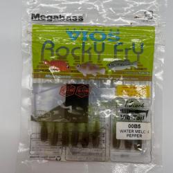 Leurre souple megabass Rocky fry 1,5" watermelon pepper