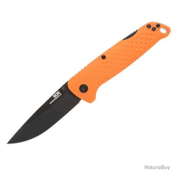 SGADVBKOR Couteau pliant SOG Adventurer LB orange