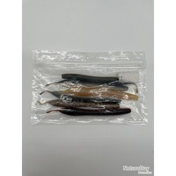 Leurre souple worm megabass dot crawler 4,8" X6