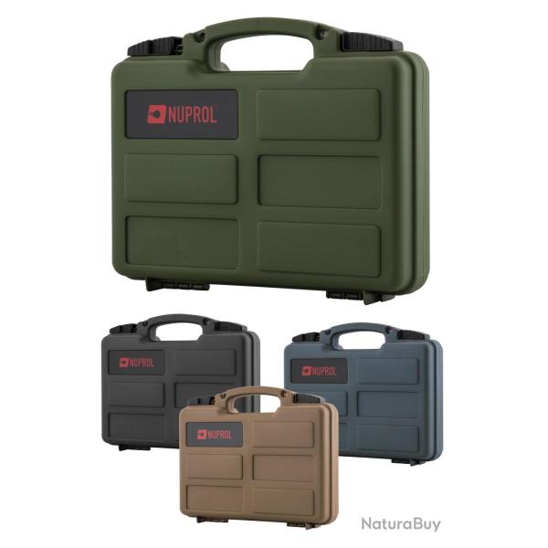 Mallette 31X25X8 pour arme de poing / choix coloris Noir