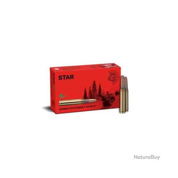 Munitions GECO cal.30-06 star sans plomb 165gr 10.7g par 60