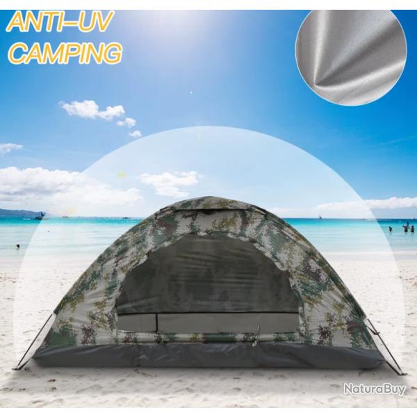 Tente Camping 1/2 Personnes Plage Pliable Randonn�e Etanche Anti UV UPF 30 + Plage Livraison Offerte