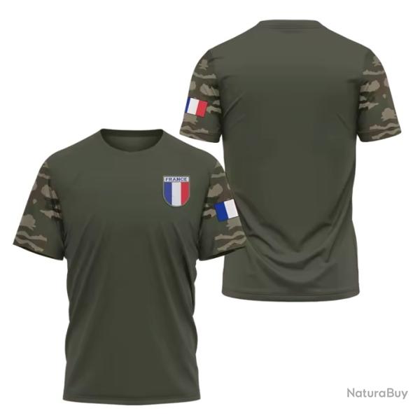 T Shirt Arm�e Fran�aise - Respirant - SKX INDUSTRIES