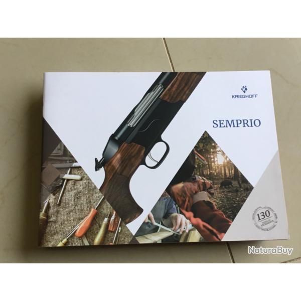 Catalogue carabine Krieghoff