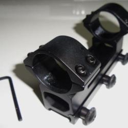 Montage monobloc TIROPTIC TD130 hauteur m&eacute;dium colliers 30mm