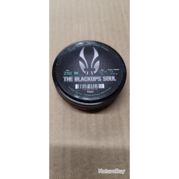 PLOMBS BLACKOPS SOUL 5,5mm Plats x250 PB303