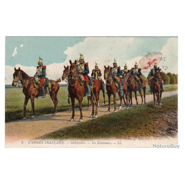 CPA  - L ARM�E  FRAN�AISE-  CUIRASSE EN ECLAIREURS N�1032
