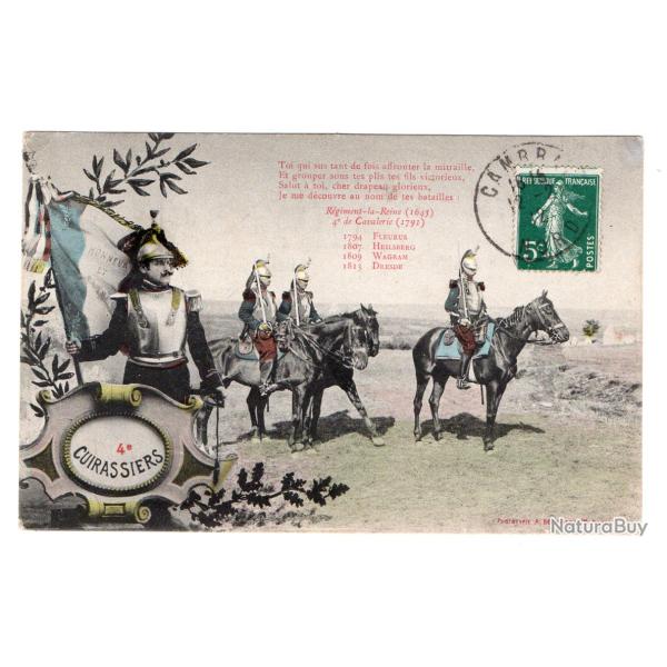 CPA  - 4e CUIRASSE  N�809