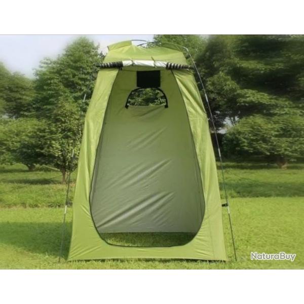 Tente Douche Abri WC Pliable Portable Anti UV Intimit� Camping Plage Rando Plein Air 2 coloris