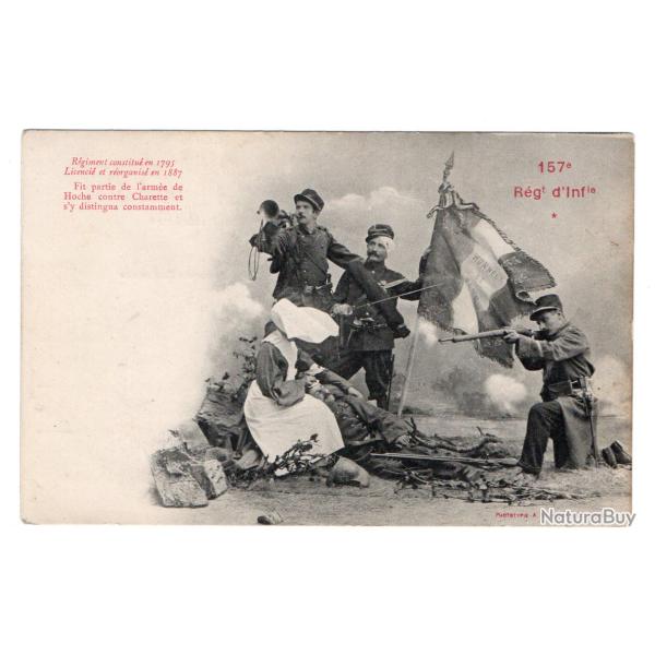 CPA - 157e R�GIMENT D'INFANTERIE N�808