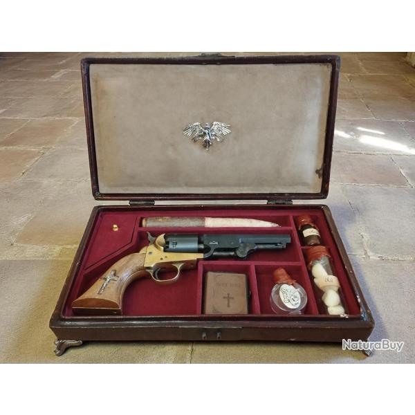 Coffret de Chasseur de Vampires - Revolver Pietta 1851 Rebel Nord Cal 36