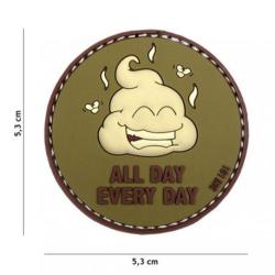 Patch 3D PVC All Day Every Day (101 Inc) OD