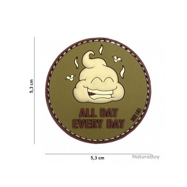 Patch 3D PVC All Day Every Day (101 Inc) OD