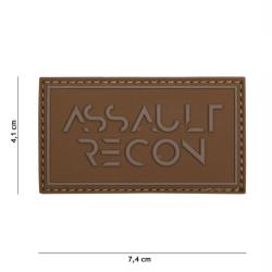 Patch 3D PVC Assault Recon (101 Inc) Coyote