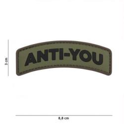 Patch 3D PVC Anti-You (101 Inc) OD