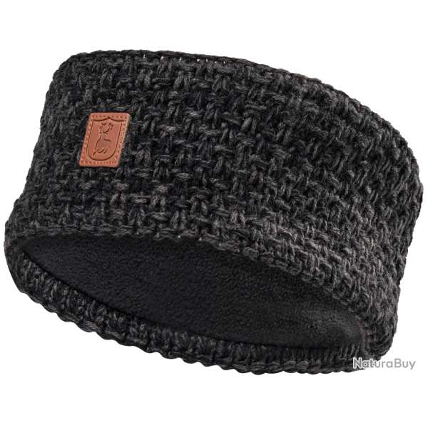 Bandeau tricot noir DEERHUNTER