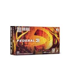 Cartouches Federal Fusion - Cal 308 Win - 165 / Par 1