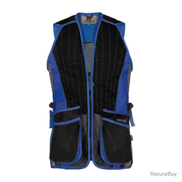 Gilet de tir Percussion Ball Trap EVO Bleu