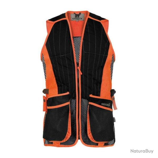 Gilet de tir Percussion Ball Trap EVO Orange