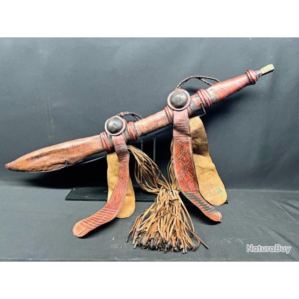 ANCIEN  SABRE MALINKE TRADITIONNEL DU XIX SIECLE, ART AFRICAIN, MANDINGUE