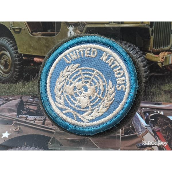 Nation Unies 70 mm velcro 4a.