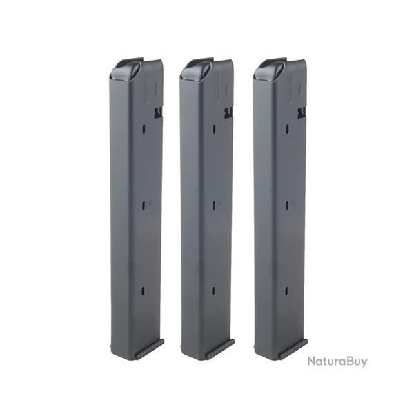 Lot de 3 chargeurs mtal pour AR-9 SPRINGFIELD Saint Victor Calibre 9 mm Para (32 coups)