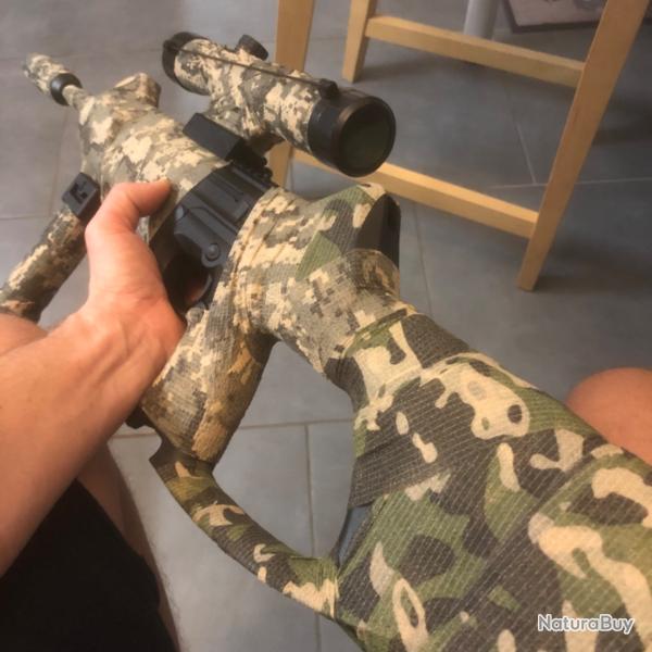 carabine CO2 Beretta CX4 du fabricant Allemand Umarex avec 7 cartouches 88gr + plomb lunette