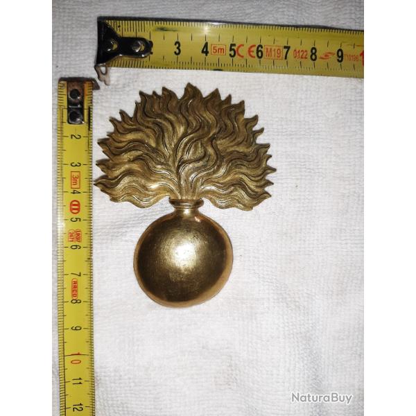 Plaque Grenade de Giberne Garde Nationale ou infanterie