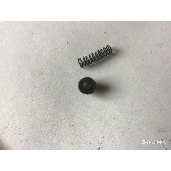 VENDU PAR LE-CUIRASSIER  BOUCHON ET RESSORT DE PERCUTEUR FUSIL SIMPLEX CALIBRE 20