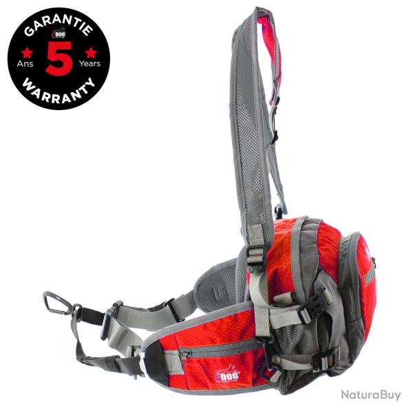 Ceinture Sac � dos multiusage Ventoux Rouge I-DOG marque fran�aise