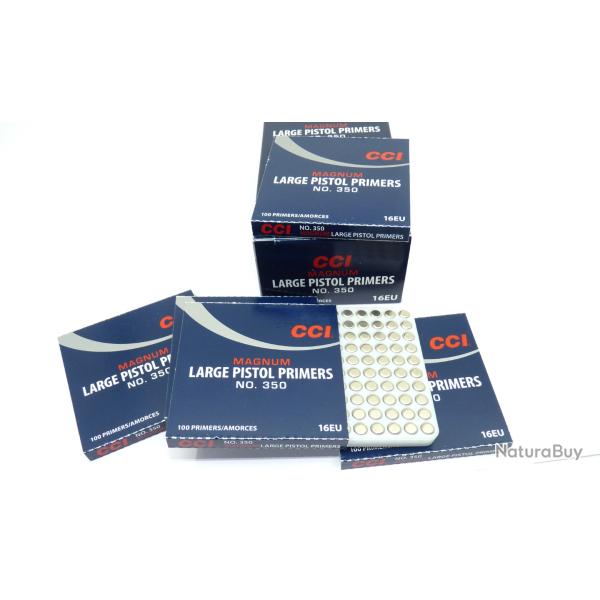 AMORCES CCI LARGE PISTOL MAGNUM 350