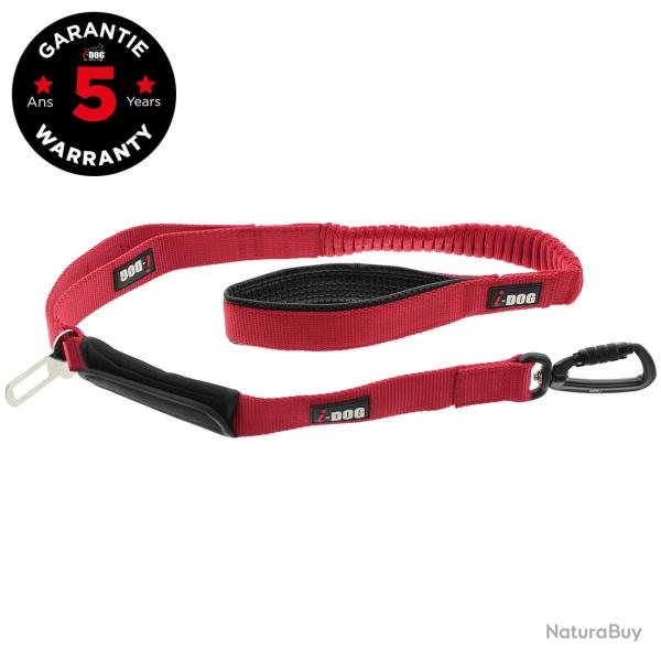 Laisse I-DOG CONFORT PRO MAX 120cm ROUGE I-DOG marque fran�aise