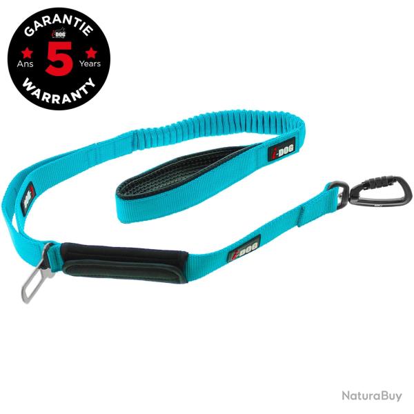 Laisse I-DOG CONFORT PRO MAX 120cm BLEU I-DOG marque fran�aise