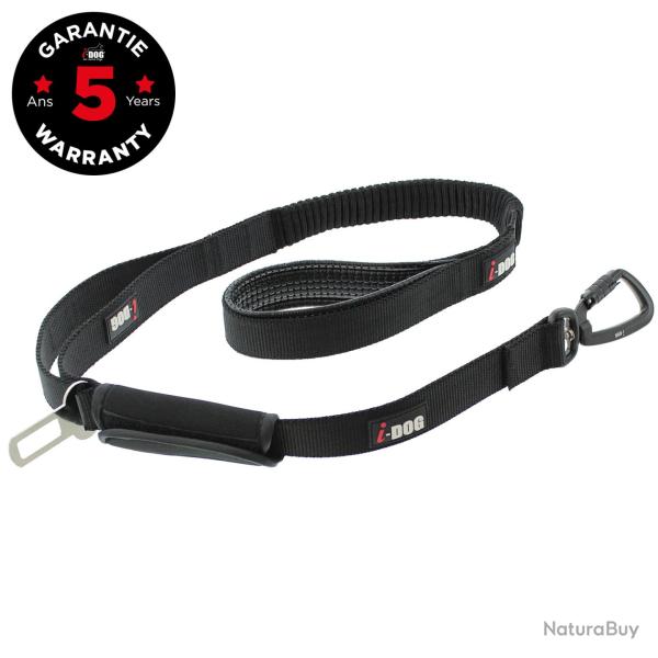 Laisse I-DOG CONFORT PRO MAX 120cm NOIR I-DOG marque fran�aise