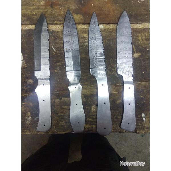 Lames de couteau Damas pour fabrication