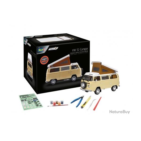Volkswagen T2 camper 1/24 | Revell (0000 3359) - Maquette  monter