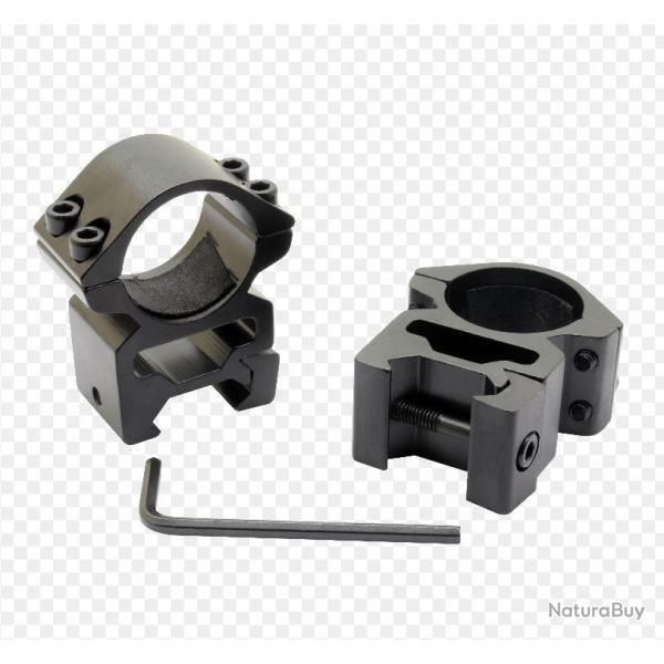 Colliers hauteur m�dium TIROPTIC TD525 25,4mm