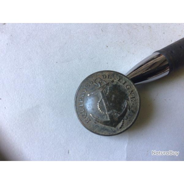VENDU PAR LE- CUIRASSIER BOUTON QUIPAGE DE LIGNE  1ER EMPIRE