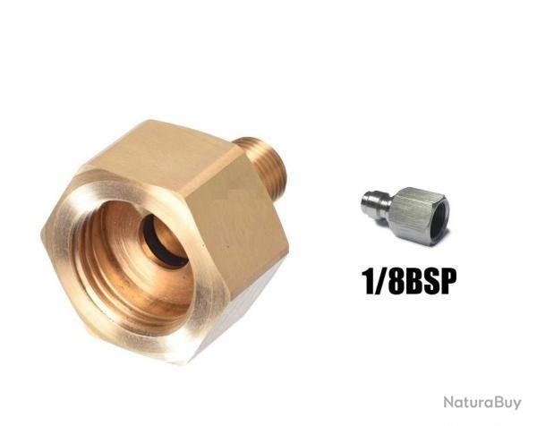 Raccord Rapide 1/8 BSP Pour Remplissage Fusil PCP - Acier Inoxydable