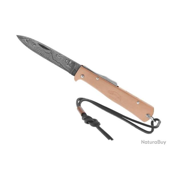 COUTEAU OTTER MERCATOR 11CM CUIVRE DAMAS