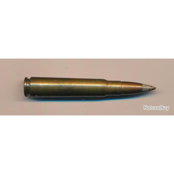 ww2 Une  belle cartouche .8mm Breda mitrailleuse Balle perforante  Italie