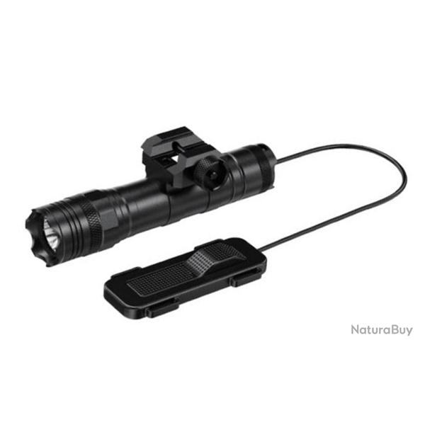 SKYWOODS TACTICAL Lampe Tactique Orghini L70192 - 1250 Lumens avec Montage Rail Picatinny