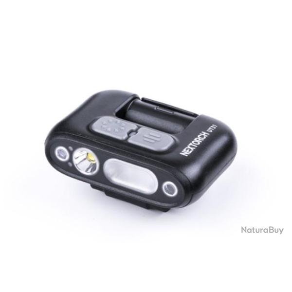 NEX TORCH Lampe rechargeable fixation clip UT31 - �clairage blanc et rouge + strobe rouge/bleu - 220